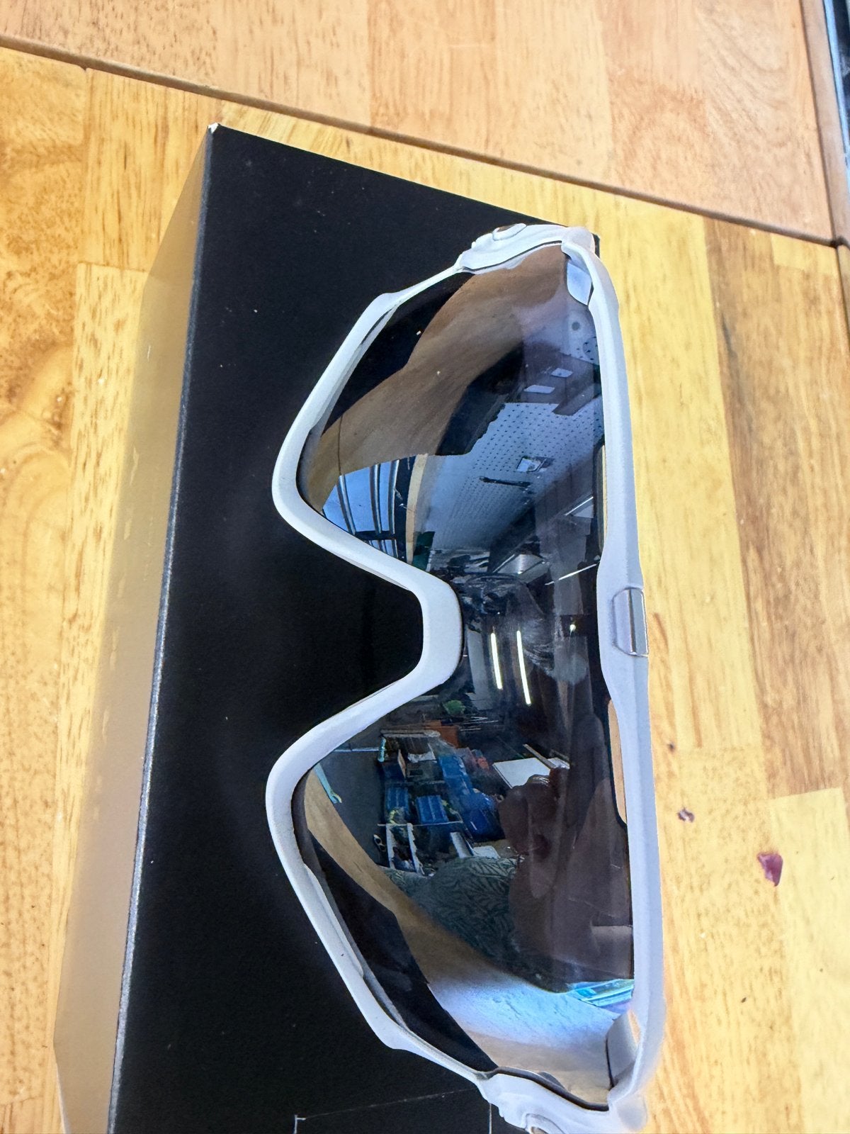 Nieuwe Oakley Jawbreaker met 2 lenzen | vaste prijs €110, Ophalen, Zonnebril, Wit, Nieuw