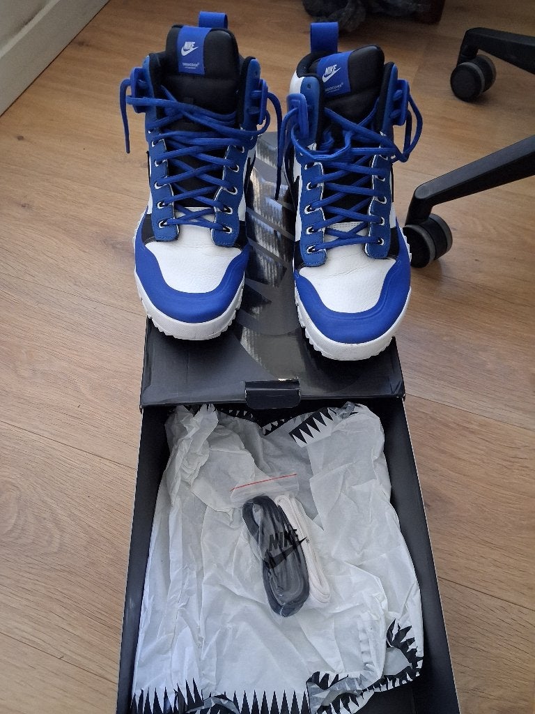 Nike Dunk SFB Jungle Sneakers - Wit/Blauw - Maat 44, Kleding | Heren, Schoenen, Blauw, Nike, Ophalen of Verzenden, Sneakers of Gympen