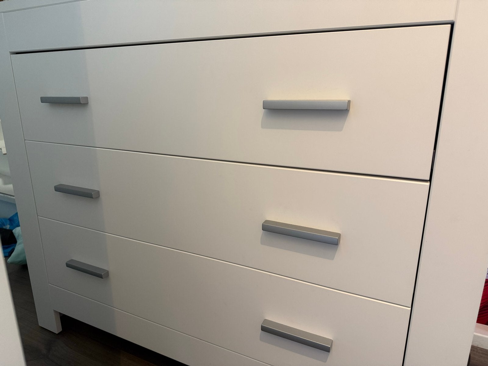 Bopita Commode Kast met 3 Lades - Wit, Ophalen, Gebruikt, 50 tot 70 cm, 100 cm of meer