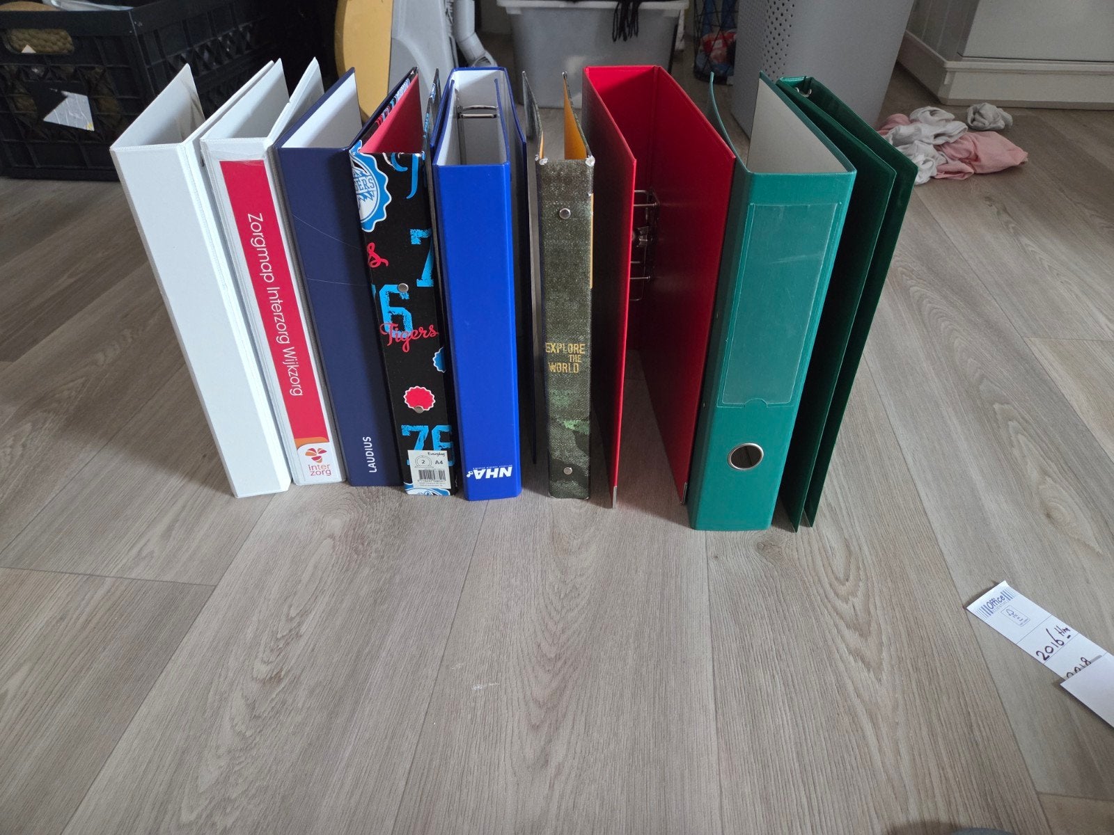 Mappen, Ophalen