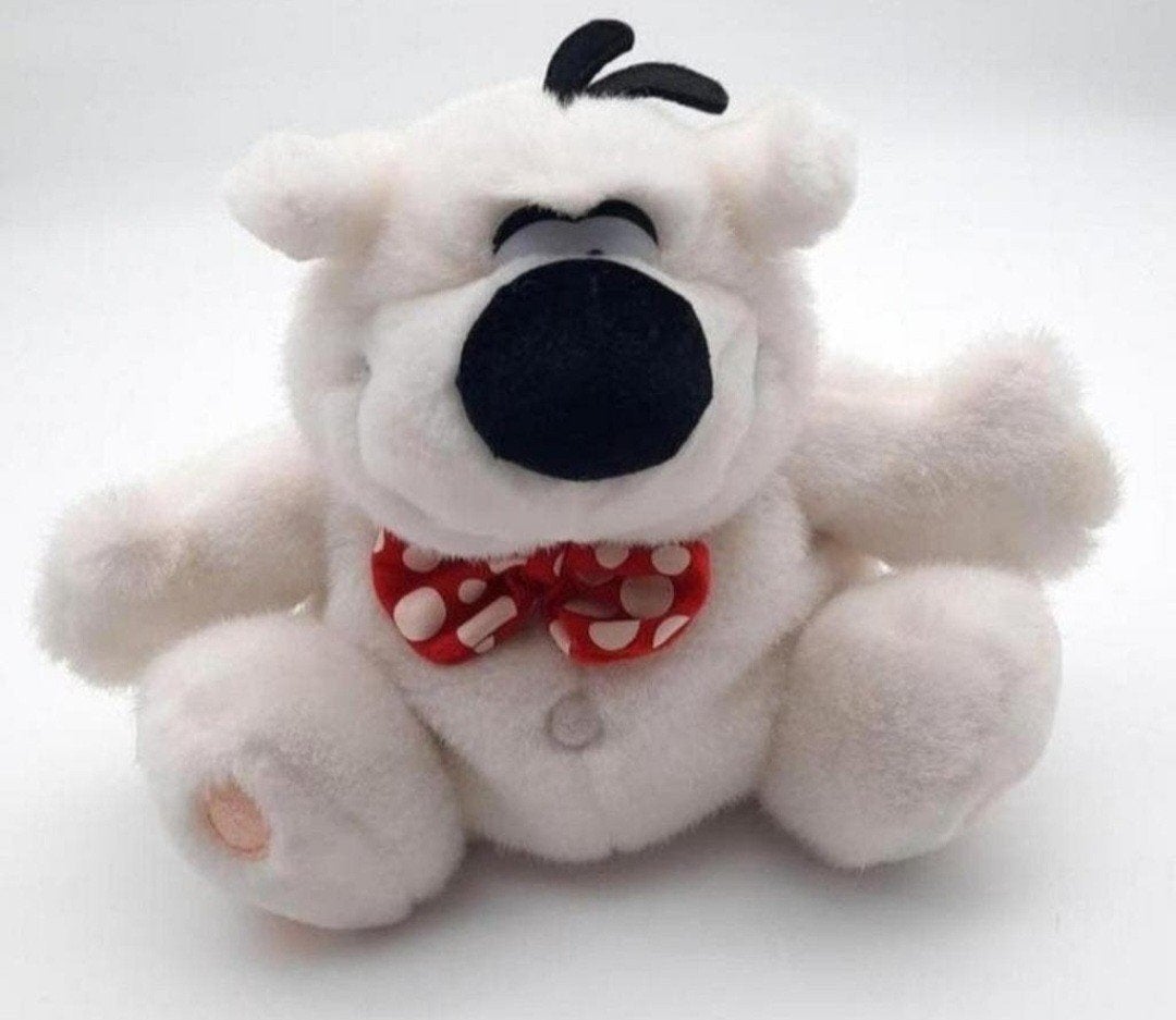 Dommel Handpop knuffel Lombard 2002, Verzamelen, Ophalen of Verzenden, Overige figuren, Zo goed als nieuw, Beeldje of Figuurtje