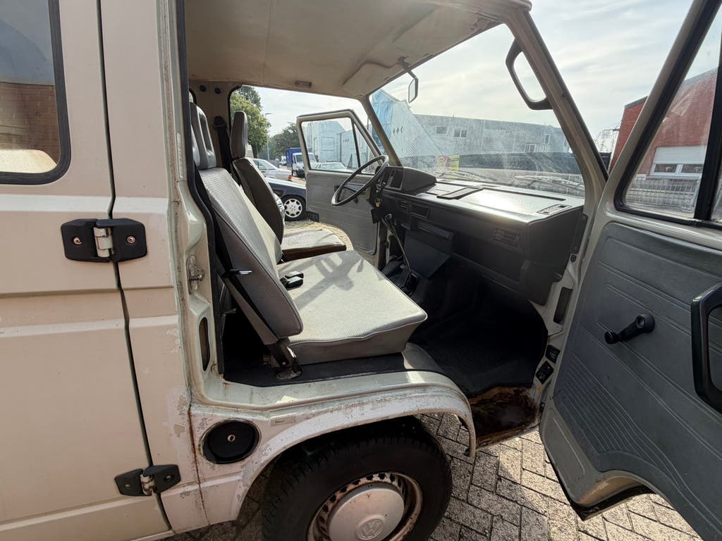 Volkswagen VW T3 Doka 1987 1.6 Diesel belastingvrij, foto 11