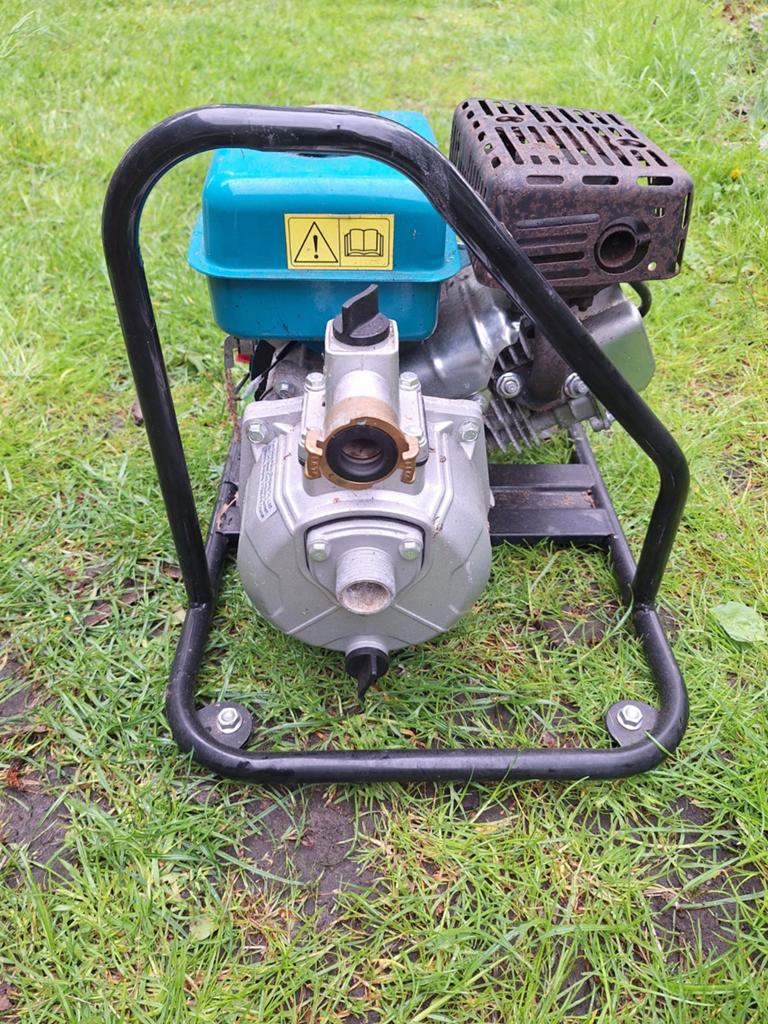 LEO LGP Benzine Waterpomp 3.0 HP 79 cc, Tuin en Terras, Waterpompen, Ophalen of Verzenden, Gebruikt, Handmatig, Overige typen