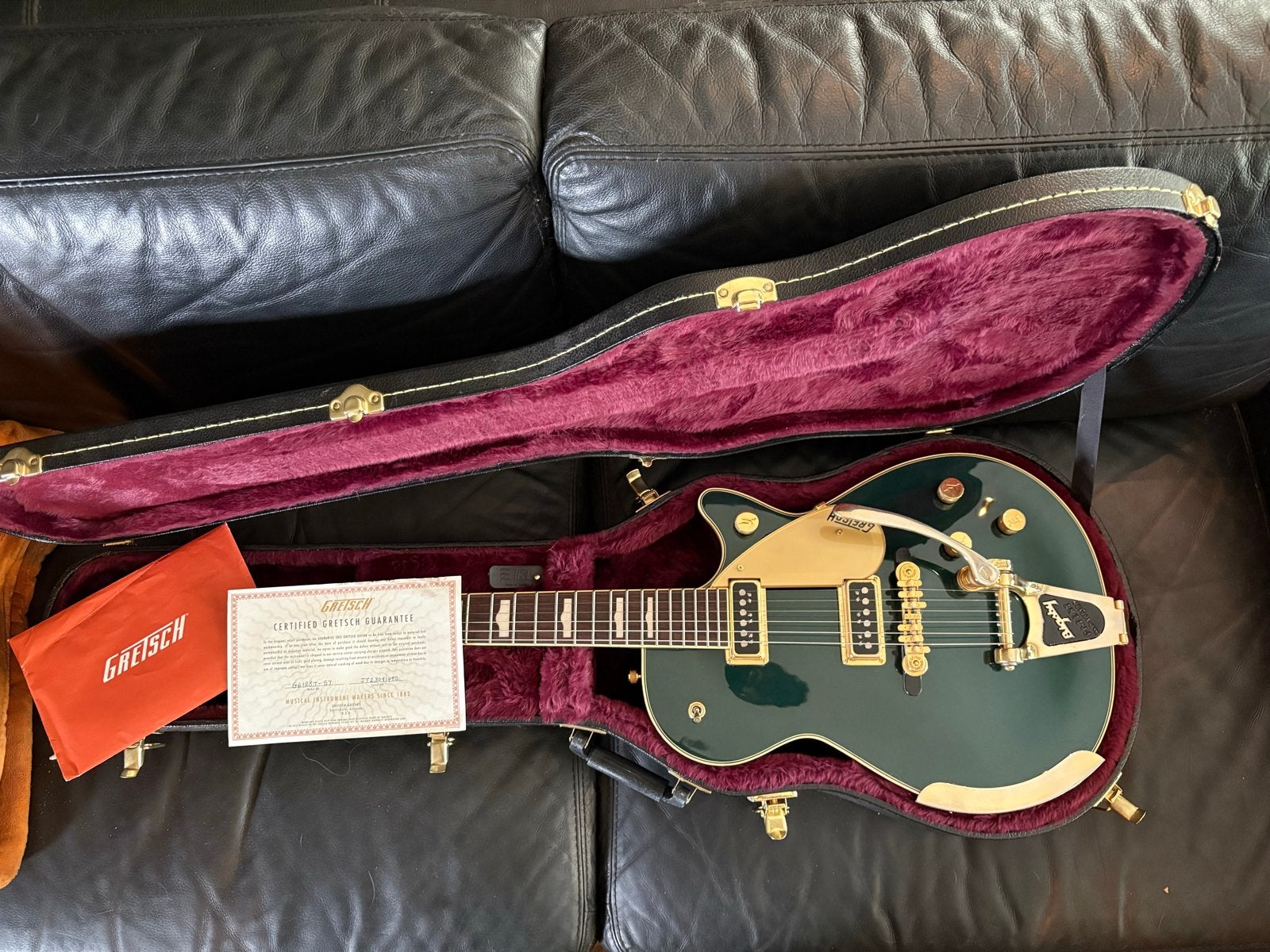Gretsch G6128T-57 Vintage Select '57 Duo Jet., Ophalen, Zo goed als nieuw, Solid body, Overige merken