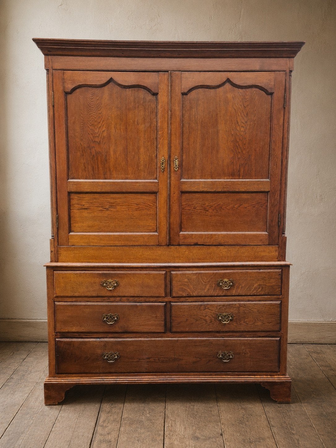 Prachtige, 18e eeuws, Engelse buffetkast/ servieskast / kast, Antiek en Kunst, Ophalen