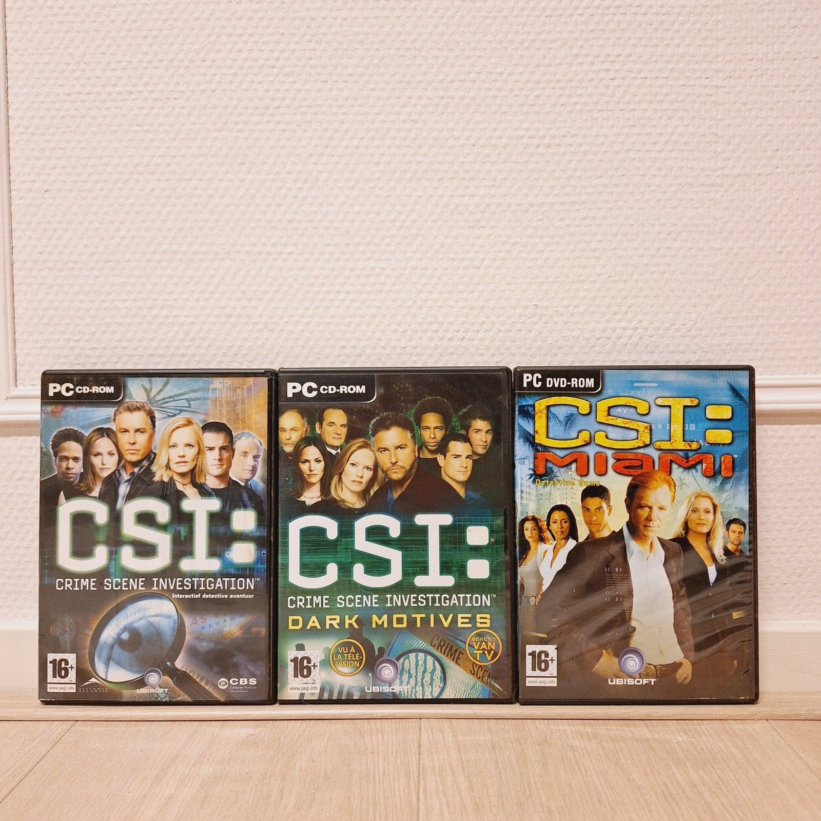 CSI: Crime Scene Investigation Collection - PC Game(s), Avontuur en Actie, Gebruikt, ., 1 speler