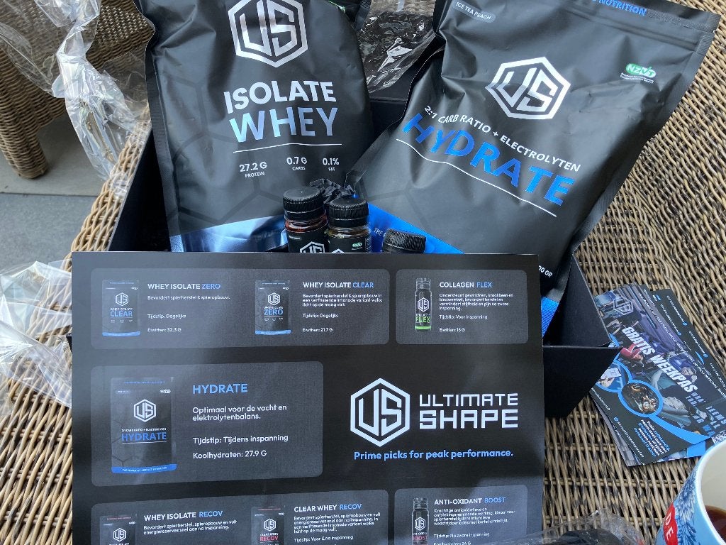 Nieuw en ongeopend Ultimate Shape Supplementenpakket, Ophalen, Nieuw, Poeder of Drank