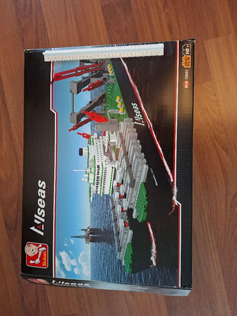 Bouwpakket schip boot 1941 stukjes, Hobby en Vrije tijd, Ophalen, Zo goed als nieuw, Overige merken