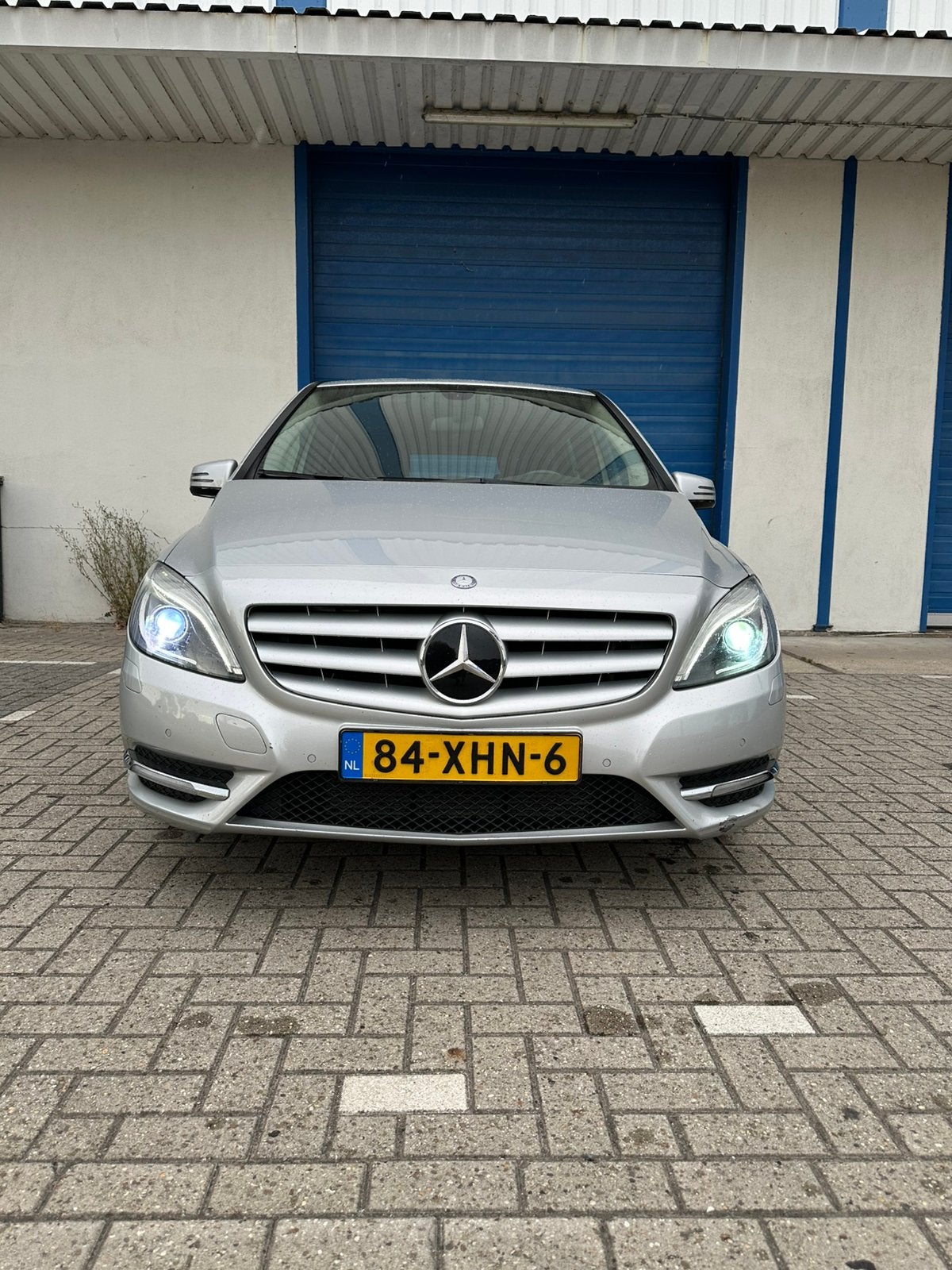 Mercedes-Benz B-Klasse 1.6 B180 5DRS Blue EFF 2012 Grijs, Auto's, Voorwielaandrijving, 1295 kg, 4 cilinders, 122 pk