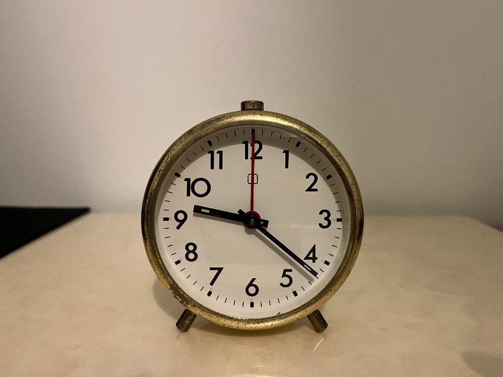 antieke mechanische wekker, Antiek en Kunst, Antiek | Klokken, Ophalen