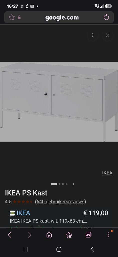 Ikea ps kast, Ophalen, Zo goed als nieuw