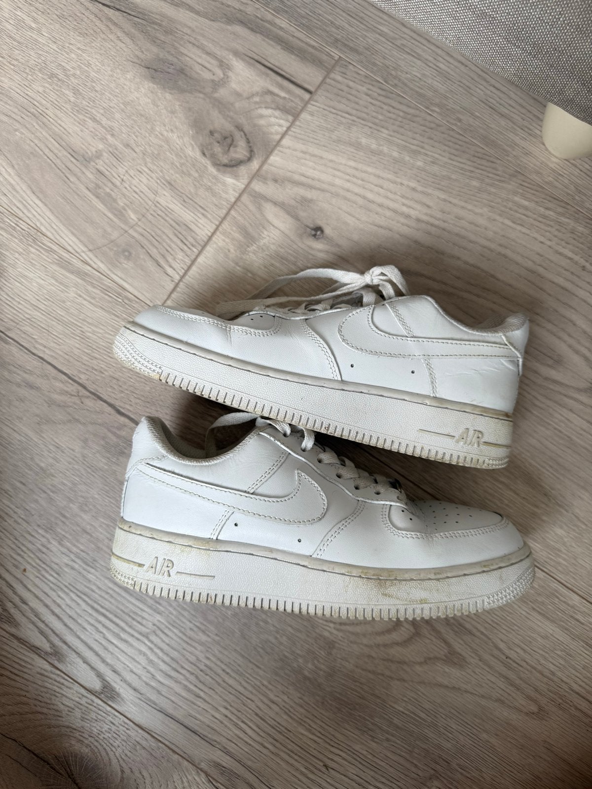 Nike Air Force 1 sneakers - Maat 38, Verzenden, Gedragen, Wit, Sneakers of Gympen