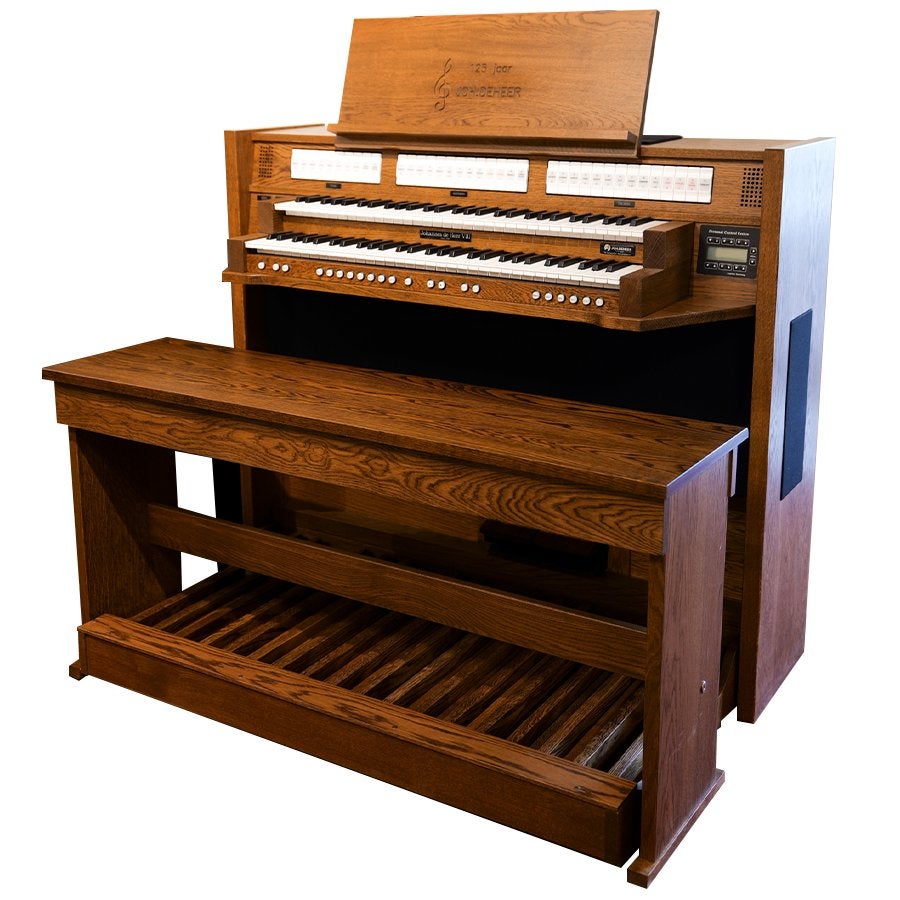 Johannes de Heer VIII Donker Eiken B-Stock, Muziek en Instrumenten, Orgels, 2 klavieren, Ophalen of Verzenden, Orgel, Info@johdeheer.nl