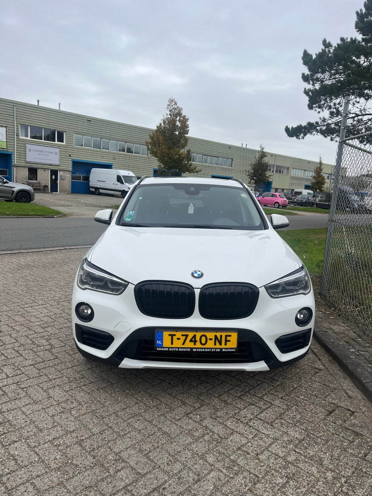 BMW X1 Sdrive18d 150pk Aut 2017 Wit, Auto's, 4 cilinders, 1445 kg, Diesel, Particulier