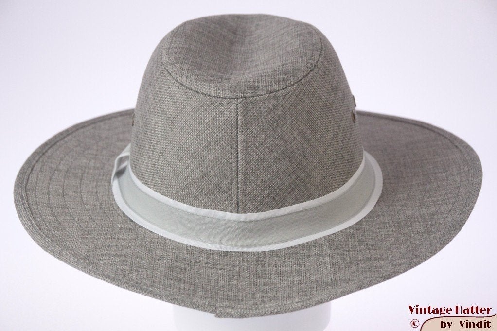Panama-stijl gleufhoed Hawkins grijs maten 58 59 60 61 nieuw, Hoed, Nieuw, Ophalen of Verzenden, 58 of 59 cm (L, 7¼ of ⅜ inch)