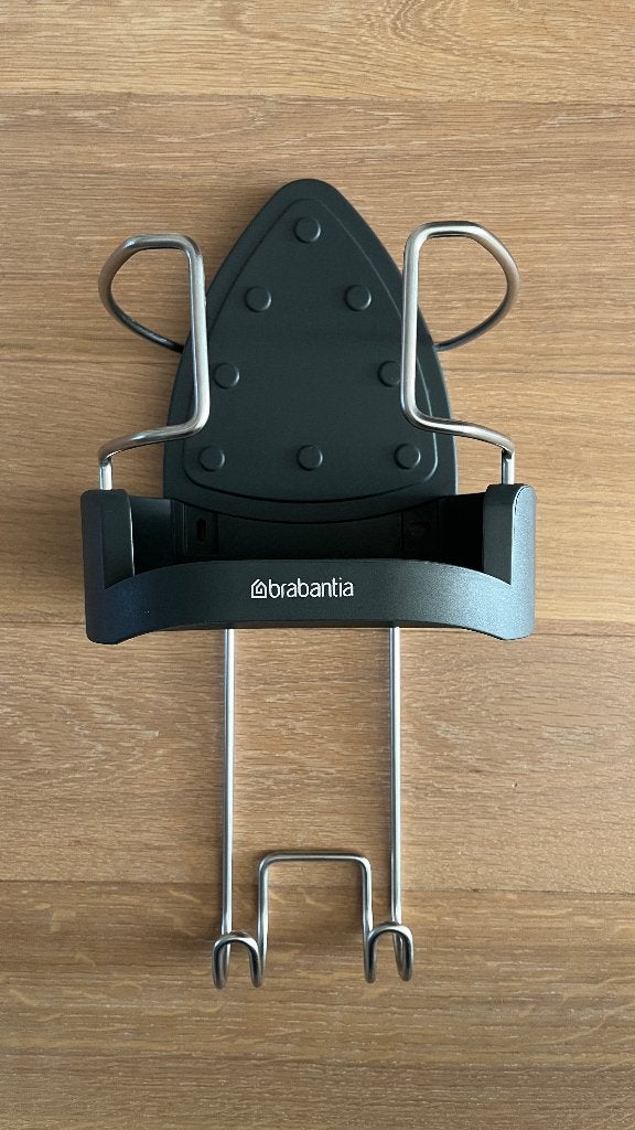 Brabantia strijksethouder/strijkplankhouder/strijkbouthouder, Ophalen, Overige typen, Zo goed als nieuw, Zwart