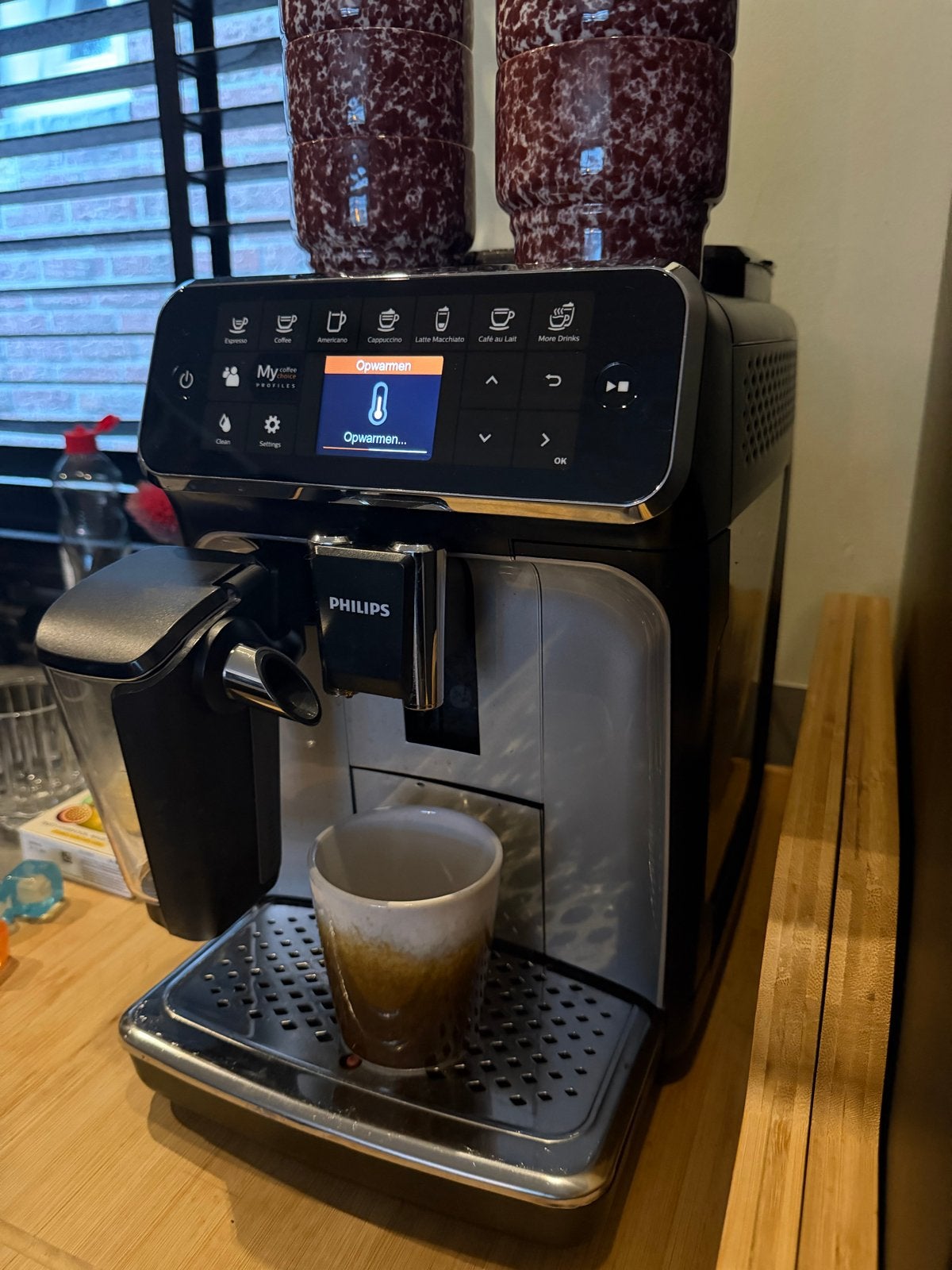 Philips LatteGo 4300 - Goede staat, werkt perfect!, Witgoed en Apparatuur, Koffiezetapparaten, Ophalen of Verzenden, Gebruikt