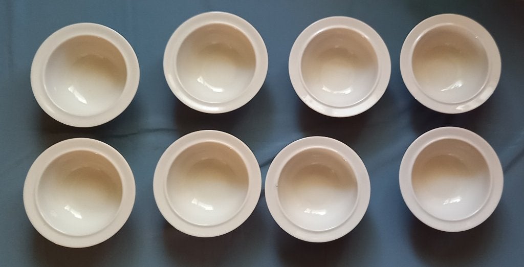 8x Alessi, Ettore Sottsass, La Bella Tavola,soepkommen, Nieuw, Ophalen of Verzenden, Kom(men), Overige stijlen