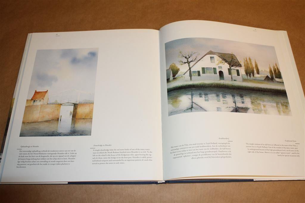 Holland in aquarel. Arie Boers., Ophalen of Verzenden, Zo goed als nieuw
