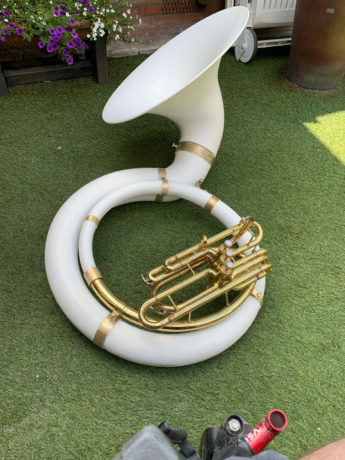 Sousafoon Jupiter kunstof Bes, Muziek en Instrumenten, Ophalen of Verzenden, Gebruikt, Bes-tuba