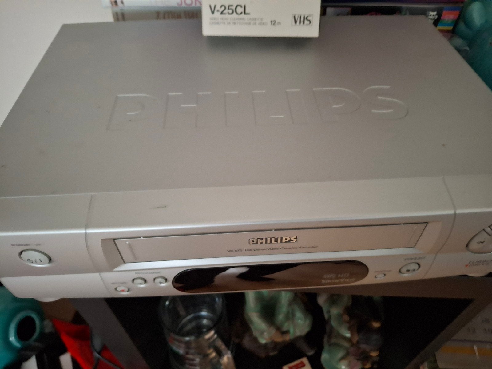Philips VHS-videorecorder met 10 Disney films, Ophalen of Verzenden, Gebruikt, VHS-speler of -recorder