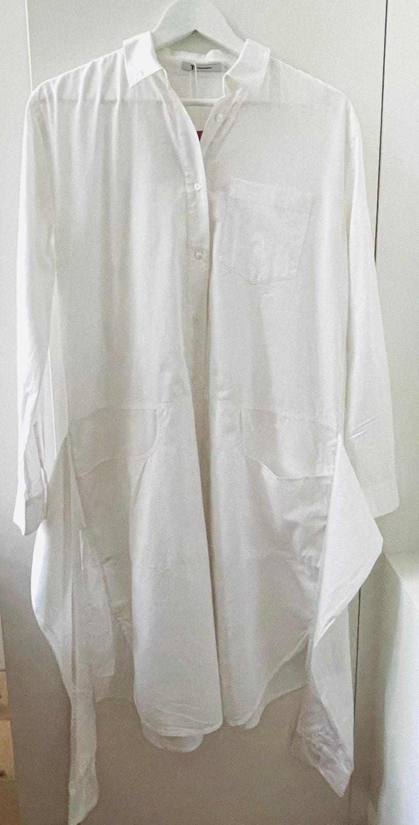 Designer blouse Alexander Wang nieuw met prijskaartje maat M, Ophalen of Verzenden, Nieuw, Wit