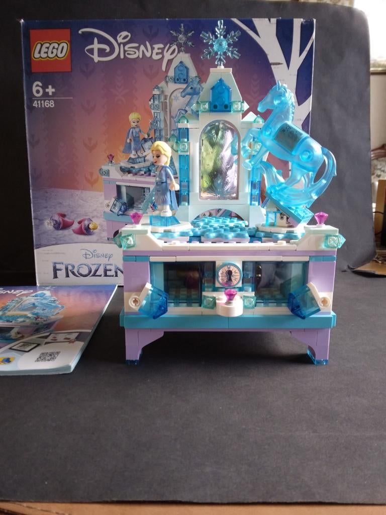 Lego Disney 41168 frozen 2  elsa's sieradendoos met doos, Ophalen of Verzenden, Zo goed als nieuw