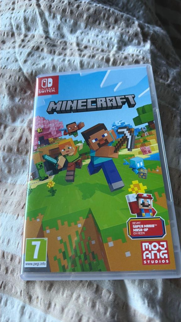 Minecraft nintendo switch, Spelcomputers en Games, 3 spelers of meer, Ophalen, Zo goed als nieuw, Vanaf 7 jaar