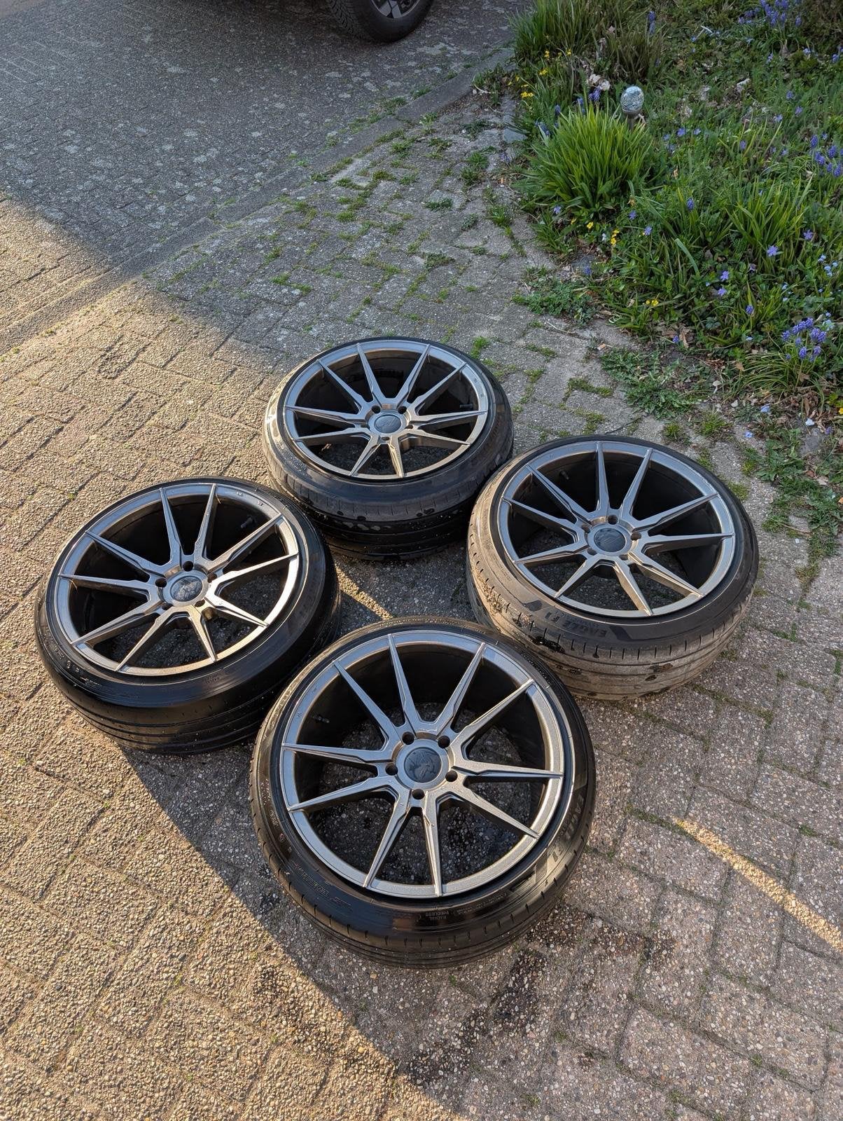 JR21 velgen 18x9.5+20 5x114.3, Ophalen, 18 inch, Overige, Overige