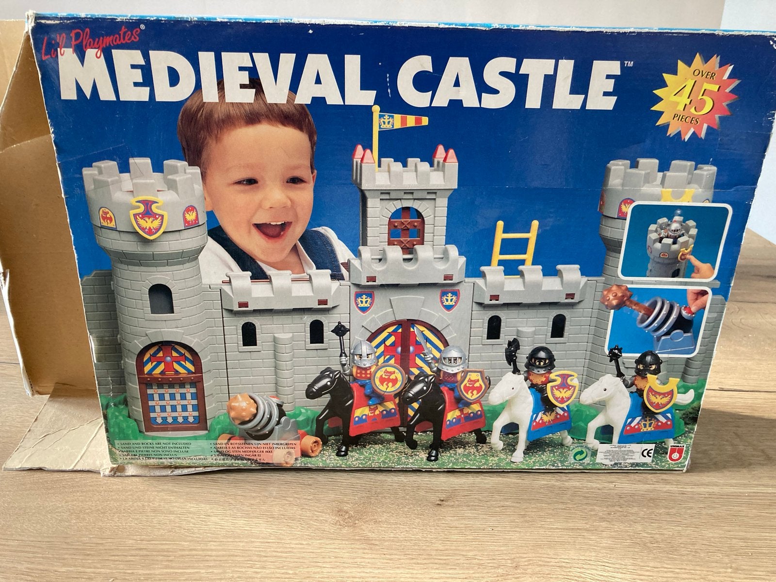 Middeleeuws Kasteel Speelset, Ophalen of Verzenden, Zo goed als nieuw, Overige merken