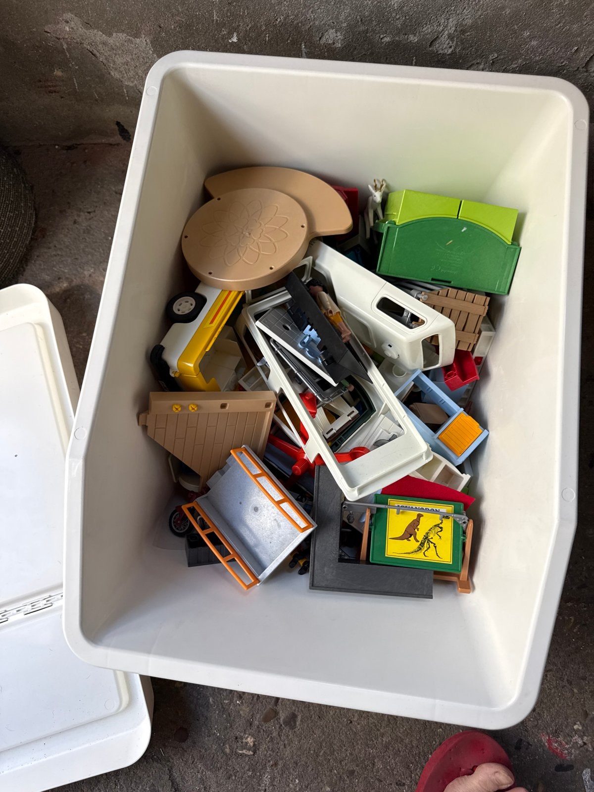 Playmobil Partij: Inklapbaar Huisje & Ziekenhuis, Ophalen, Gebruikt, Losse onderdelen, Gebouw