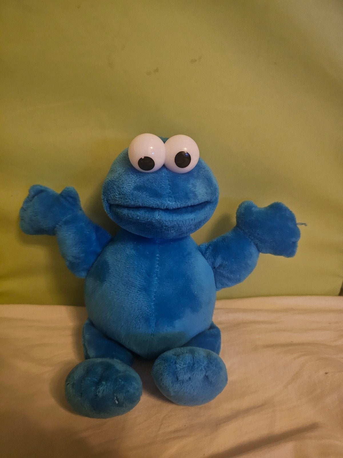 Koekiemonster knuffel - Sesamstraat, Gebruikt, Overige merken, Overige karakters, Overige typen