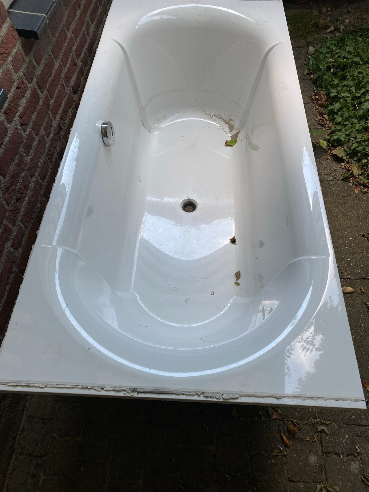 Gratis Villeroy & Boch kunststof ligbad 180x80, Ophalen, Gebruikt, Met bad