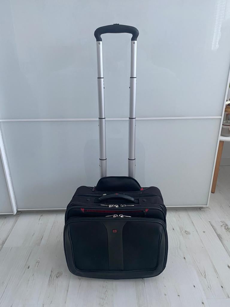 Wenger Patriot 2-wiel Business Trolley 41cm - zgan, 40 tot 60 cm, Zwart, Ophalen of Verzenden, Zo goed als nieuw