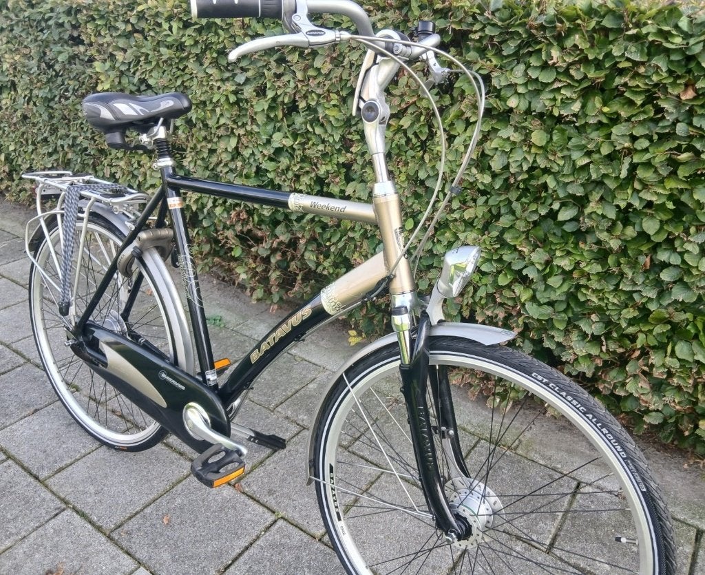 Batavus Weekend herenfiets 61 cm | 7 versnellingen | 28 inch, Versnellingen, Ophalen of Verzenden, Zo goed als nieuw, 57 tot 61 cm