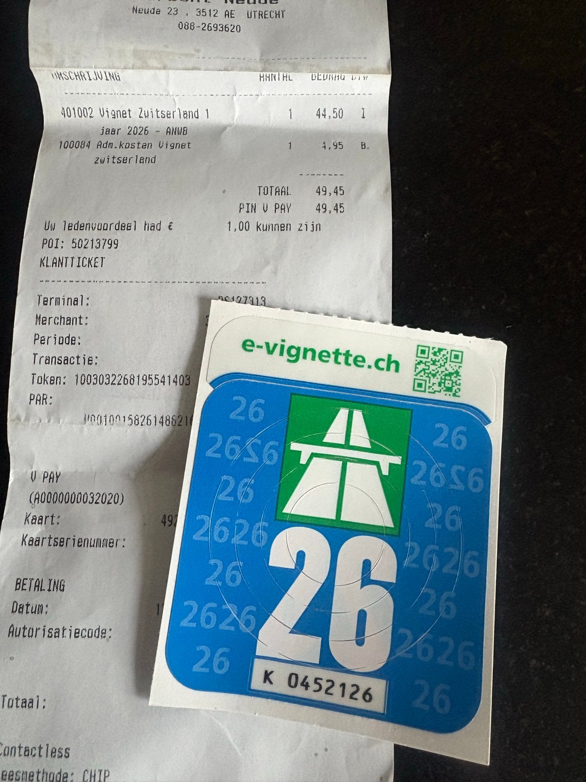 Nieuw: zwitserland vignet