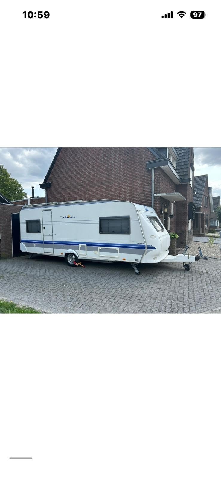 Zeer mooie hobby 560 exclusive, Reservewiel, Rondzit, Hobby, Particulier