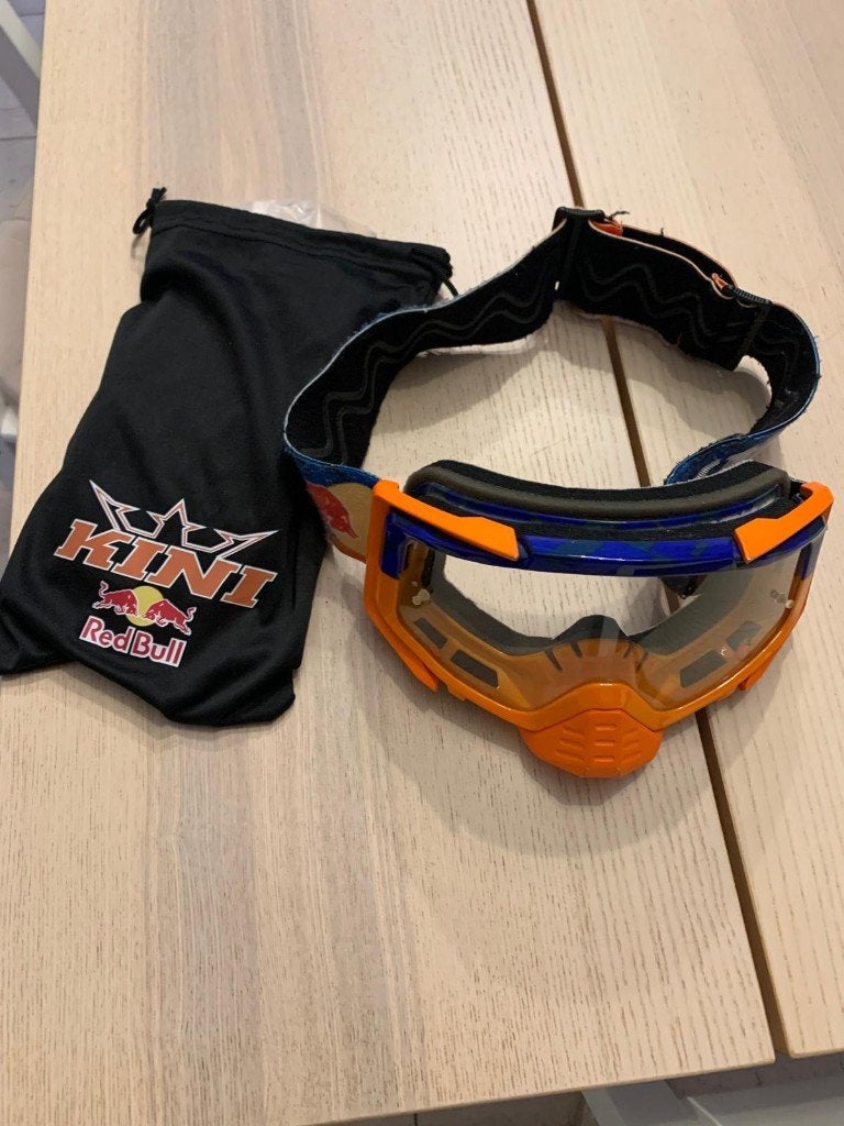 Kini Red Bull motorbril – goede staat, Overige typen, Heren, Ophalen of Verzenden, KINI
