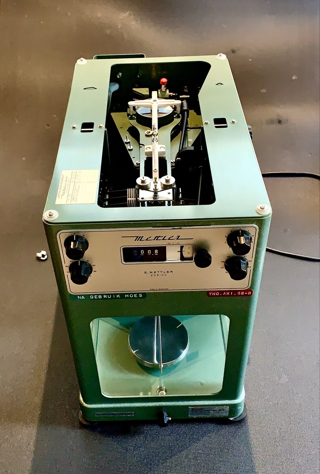 Mettler Precisieweegschaal - Vintage Laboratorium Balans, Ophalen, Zo goed als nieuw, Precisieweegschaal, Minder dan 50 kg