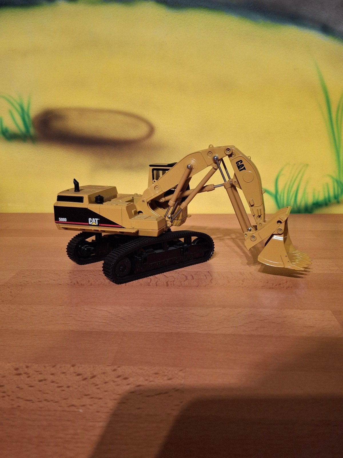 Caterpillar 5080 Graafmachine Model - Zo goed als nieuw, Overige merken, 1:50 of kleiner, Overige typen, Ophalen of Verzenden