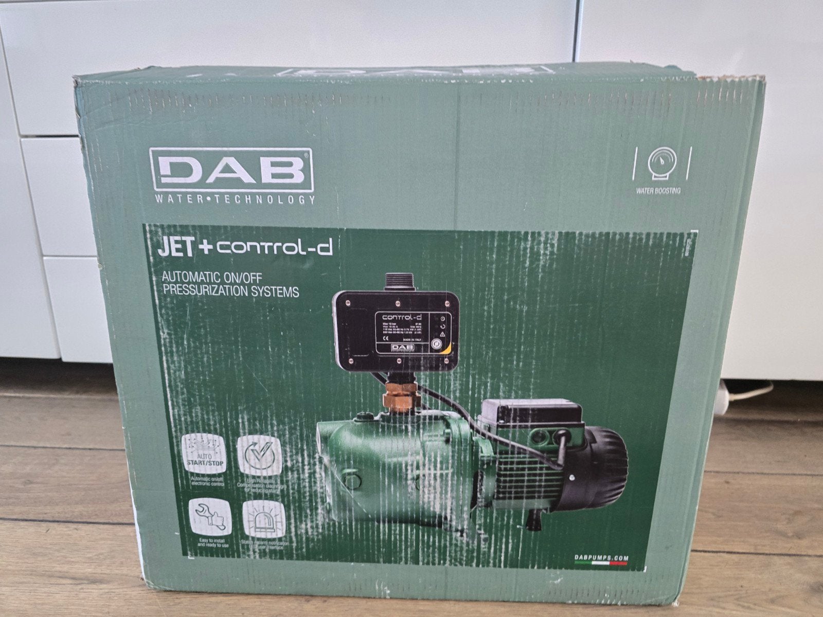 Nieuwe complete DAB waterpomp met rvs buizen, Ophalen of Verzenden, Nieuw