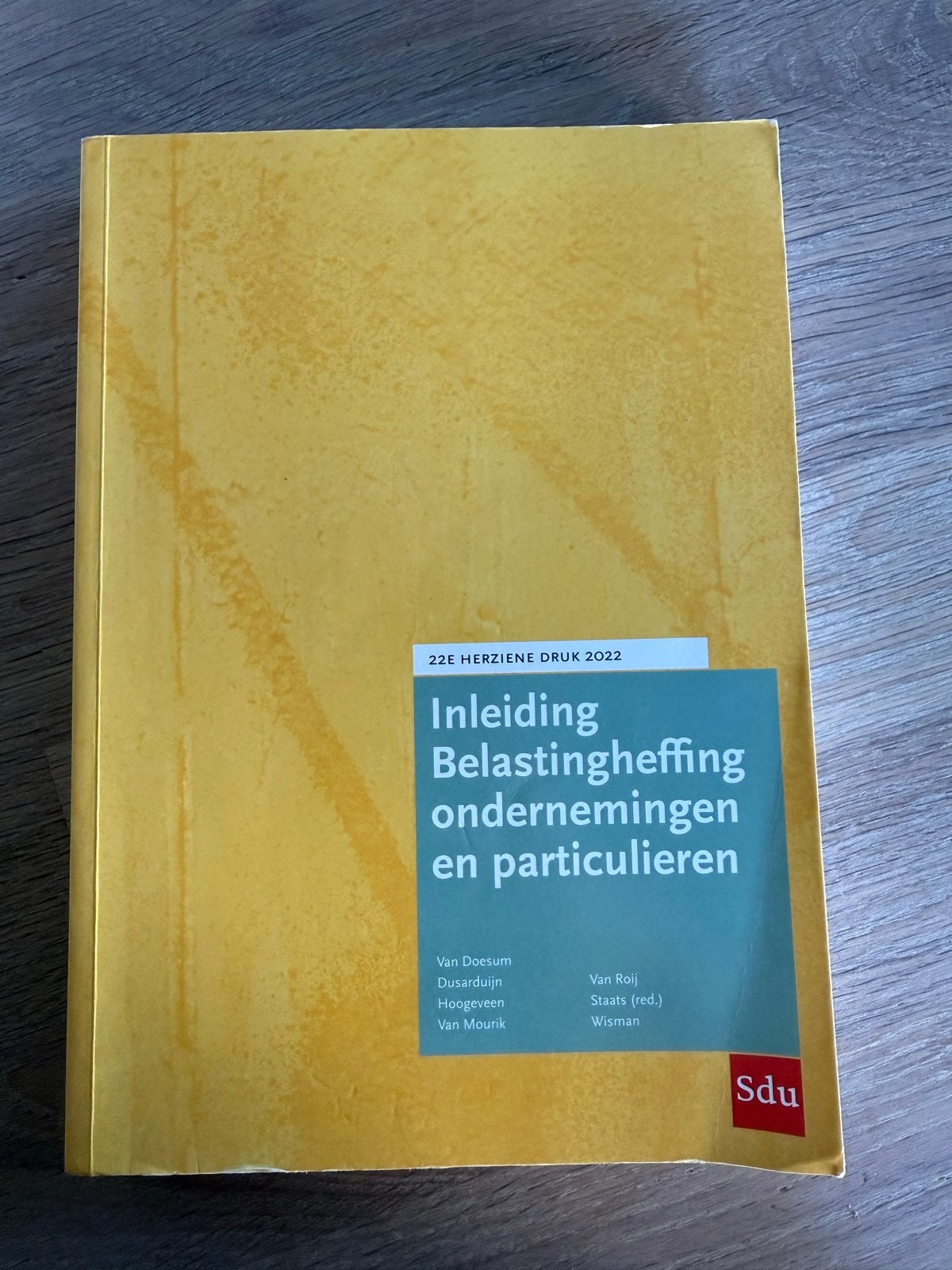 Inleiding Belastingheffing Ondernemingen en Particulieren, Ophalen of Verzenden, Gamma, Zo goed als nieuw, HBO