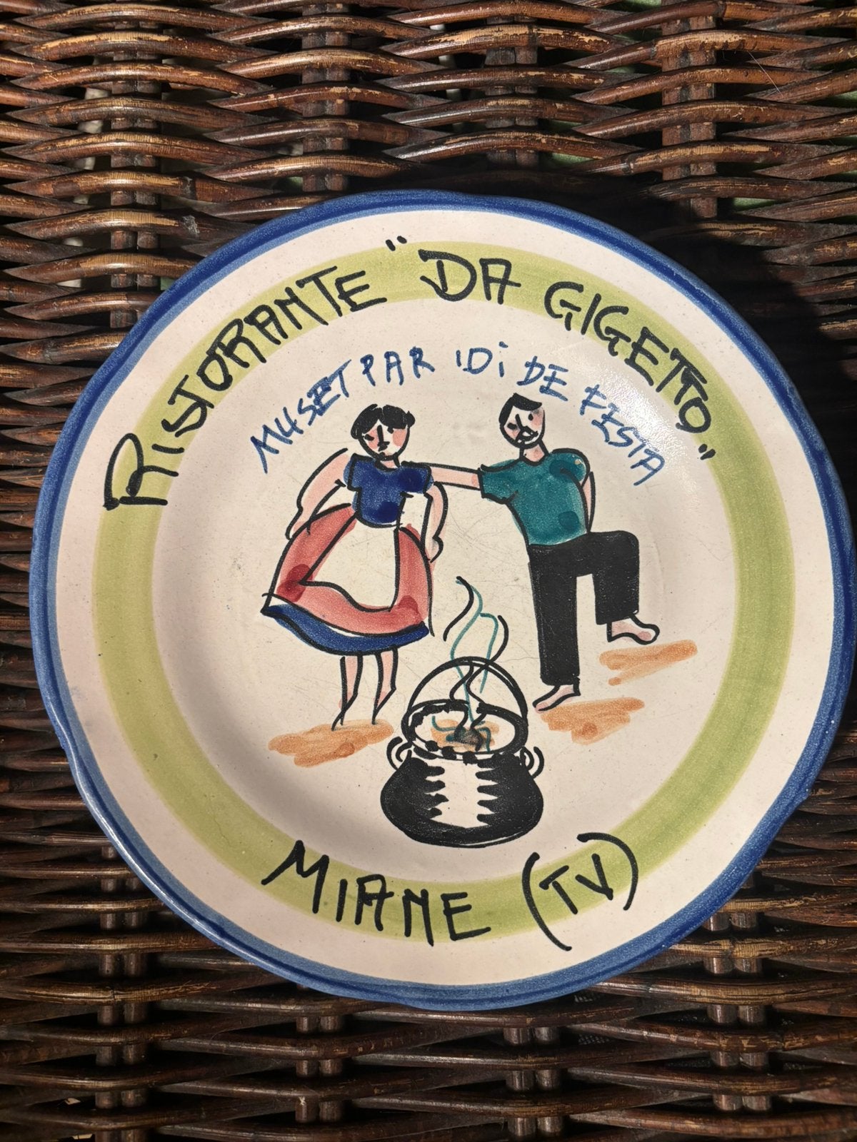 Prachtige Vietri borden – Italiaans vakmanschap in huis, Ophalen of Verzenden