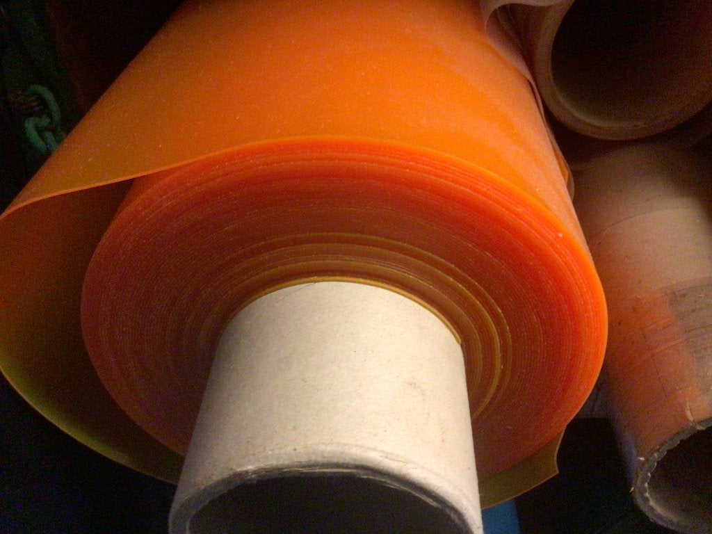 mat gekleurde dikke pvc folie, Doe-het-zelf en Verbouw, Ophalen of Verzenden, Nieuw, 15 m² of meer, Folie