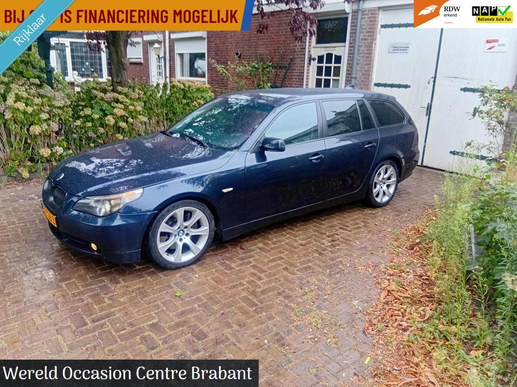 BMW 5-serie Touring 550i smg 4.8 Executive apk nieuw 550 v8, Auto's, BMW, Automaat, Achterwielaandrijving, Gebruikt, 8 cilinders
