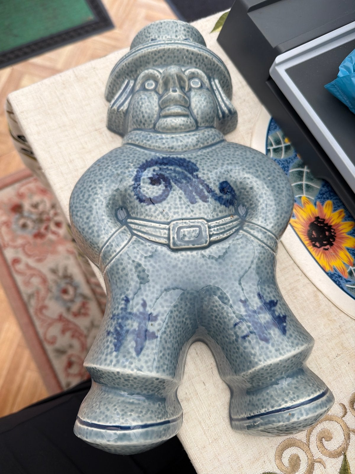 Vintage Keramieken Man Figuur - Uniek Decoratiestuk, Ophalen of Verzenden