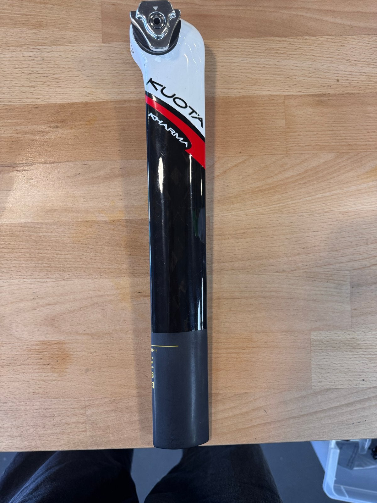 Kuota Kharma Carbon Zadelpen, Ophalen of Verzenden, Zo goed als nieuw, Zadel, Racefiets