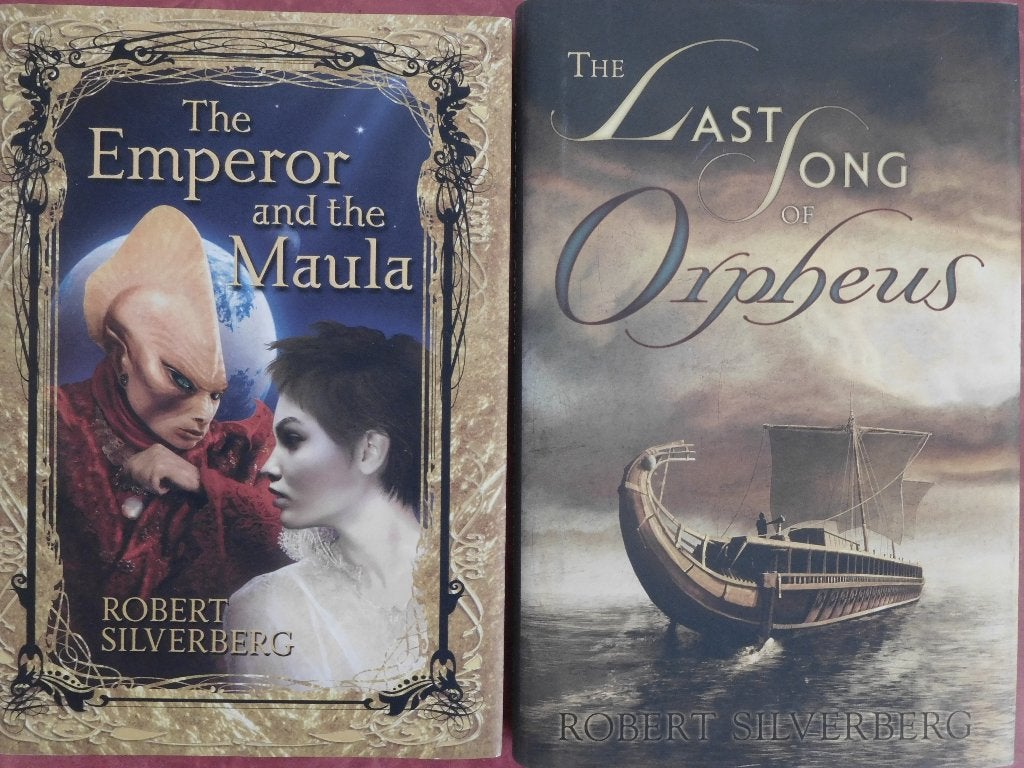 Robert Silverberg The emperor and the Maula The last song, Ophalen of Verzenden, Zo goed als nieuw