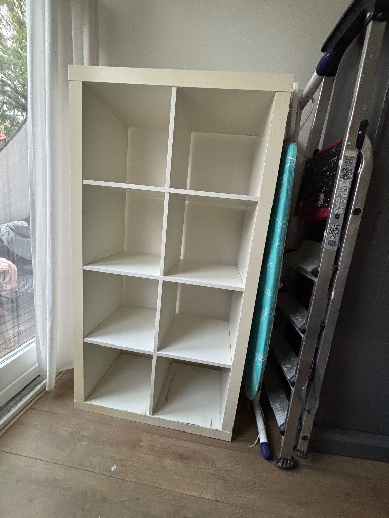 IKEA expedit / kallax 2x4, Ophalen, Gebruikt, 100 tot 150 cm, 50 tot 100 cm