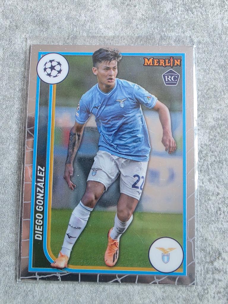 Diego Gonzalez Merlin RC Topps Champions League Kaart, Ophalen of Verzenden, Zo goed als nieuw, Buitenlandse clubs, Spelerskaart